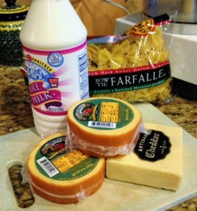 Mac & Cheese Ingredients