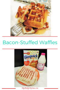 Bacon Stuffed Waffles
