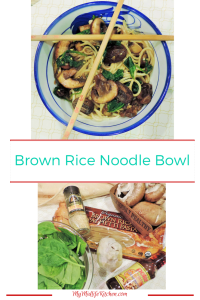 Brown Rice Noodle Bowl
