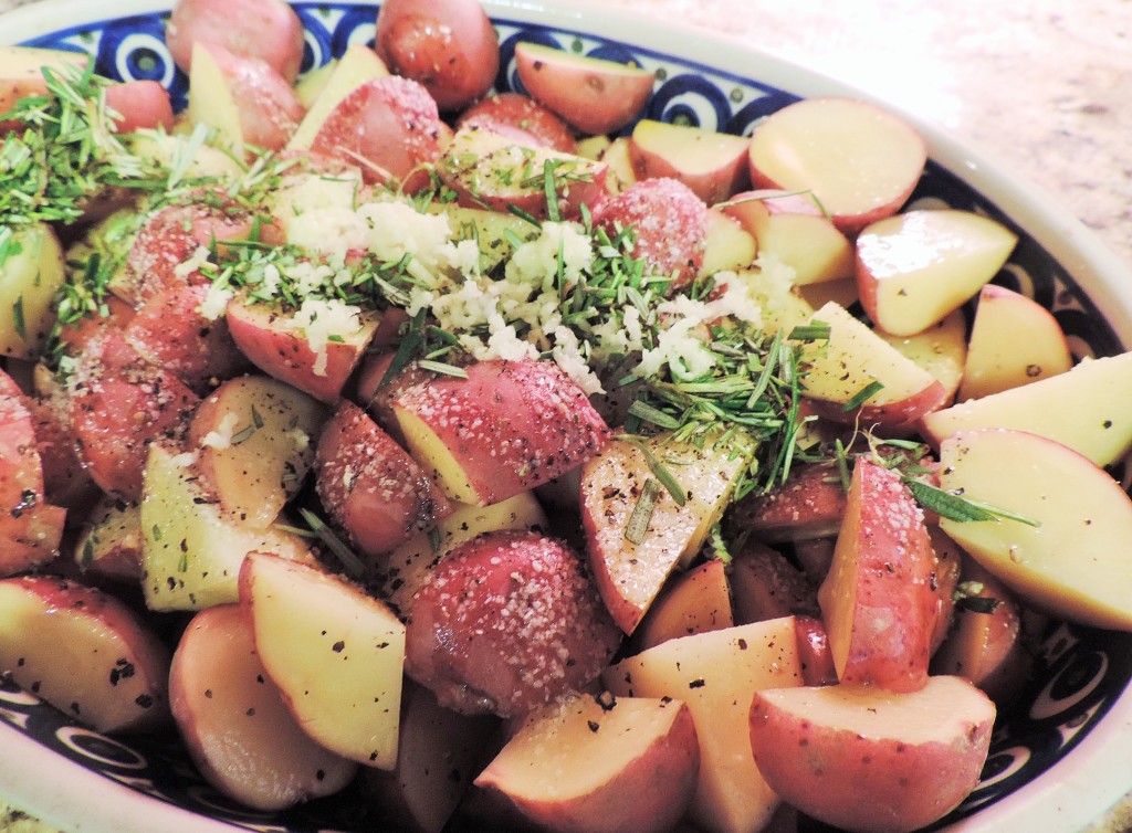 Red Potatoes with Herbs