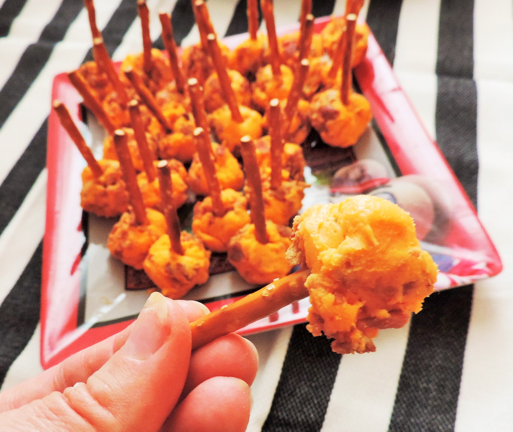 Cheese Ball Pretzel Bites My Midlife Kitchen 