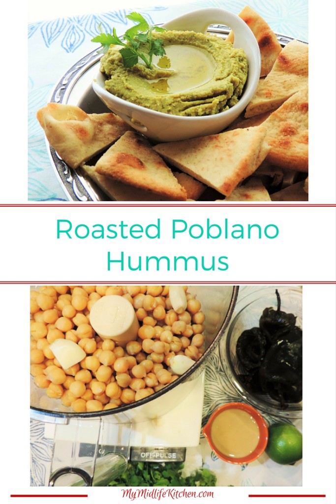 Roasted Poblano Hummus