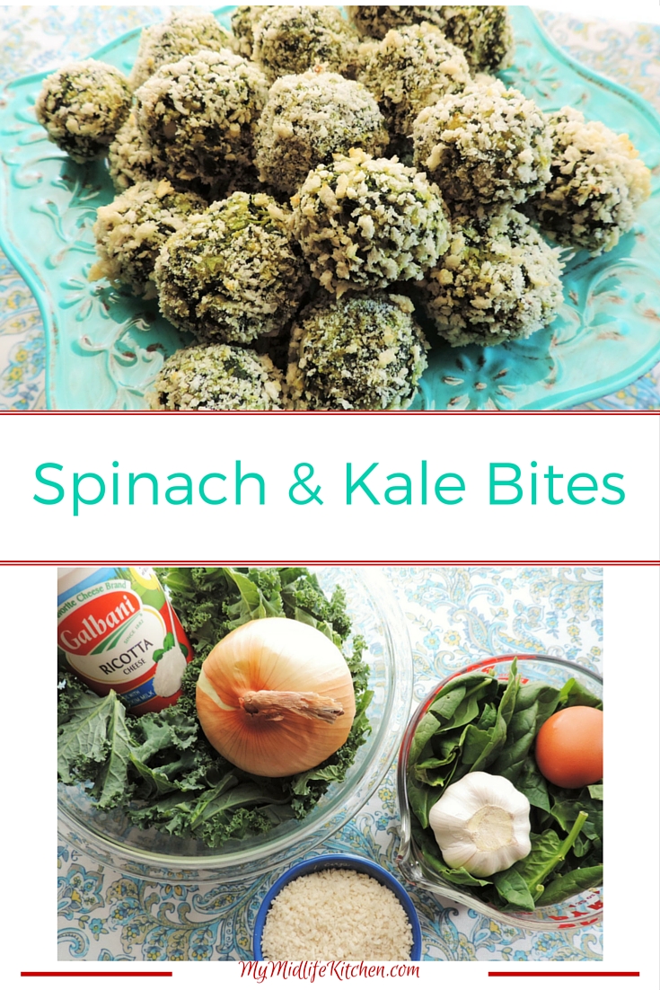 Easy Bein' GreenSpinach & Kale Bites My Midlife Kitchen