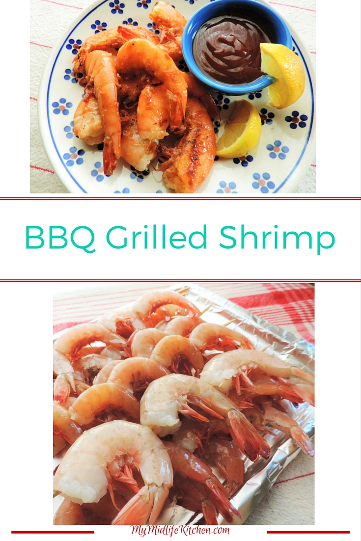 BBQ Grilled Shrimp - My Midlife Kitchen
