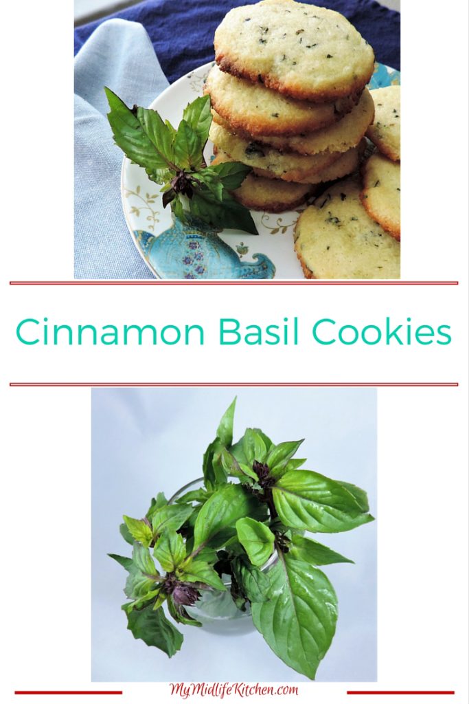 Cinnamon Basil Cookies