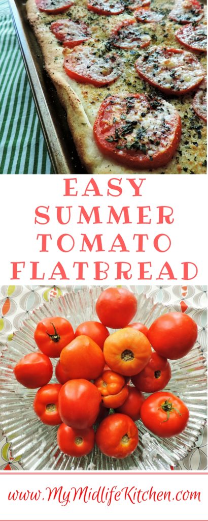 Easy Summer Tomato Flatbread