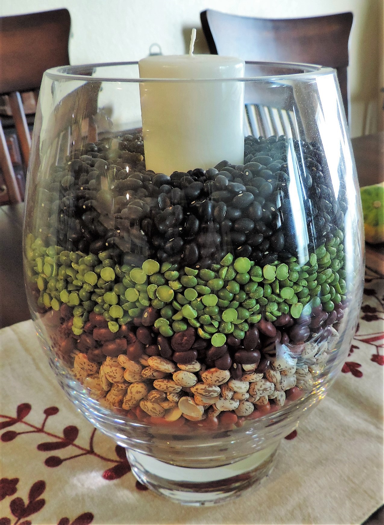 Wine Glass Centerpieces