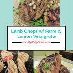 Lamb Chops w/ Farro & Lemon Vinaigrette
