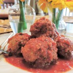 Veal Meatballs in Chianti Sauce