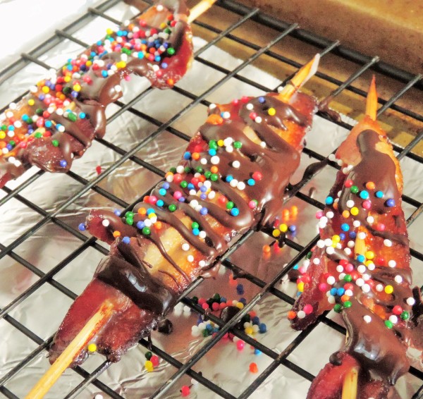 Chocolate & Sprinkles on Bacon