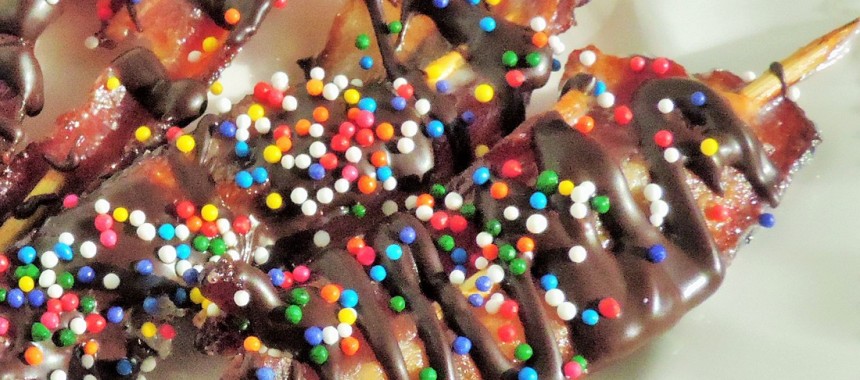 Chocolate-Covered Bacon: Worlds Collide