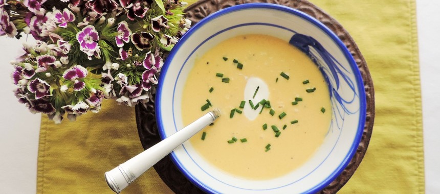Spargelsuppe–White Asparagus Soup