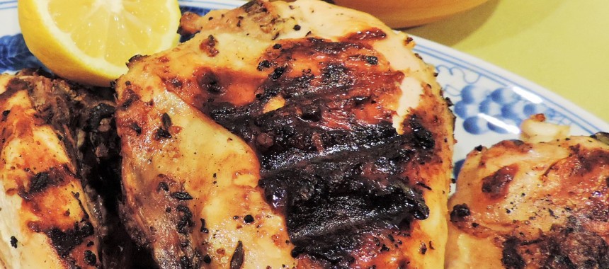 This Chick(en) is Hot!  Grilled Citrus Chicken