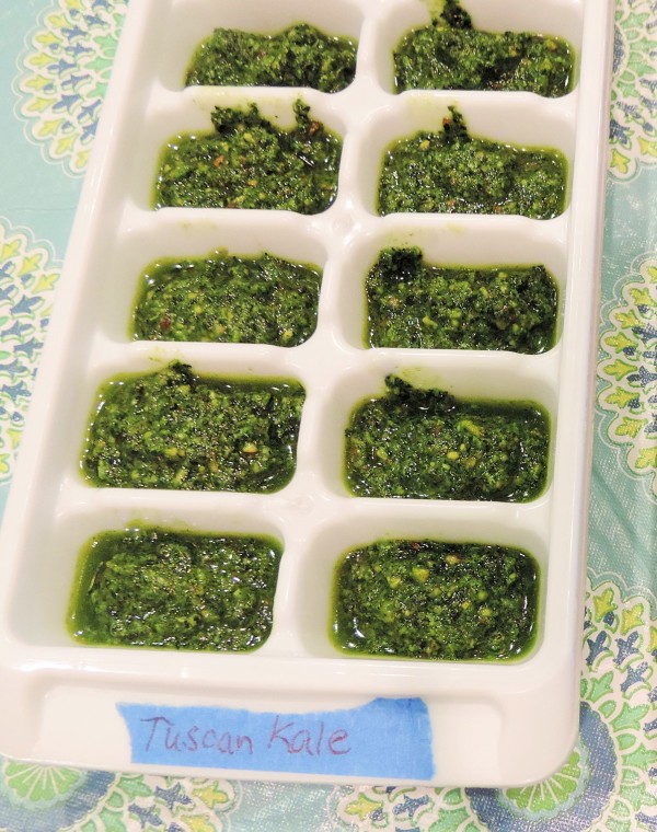 Tuscan Kale Pesto Cubes