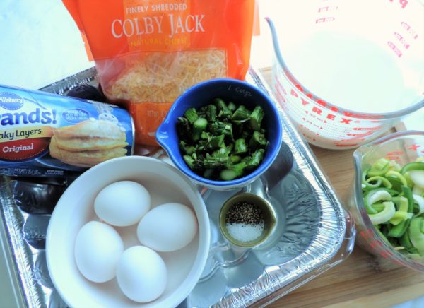 Breakfast Egg Strata Casserole Ingredients