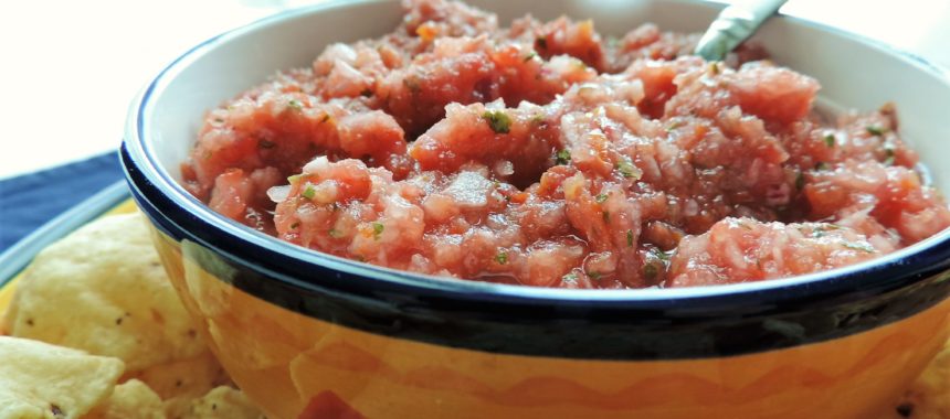 Fresh Summer Tomato Salsa