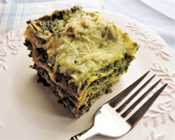 Make-Ahead Spinach & Kale Lasagna