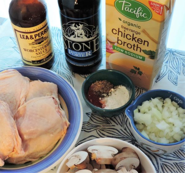 Porter Braised Chicken Thighs Ingredients